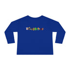 Panda Graphic Toddler Long Sleeve Tee, Red Panda Animal Theme Kids Shirt