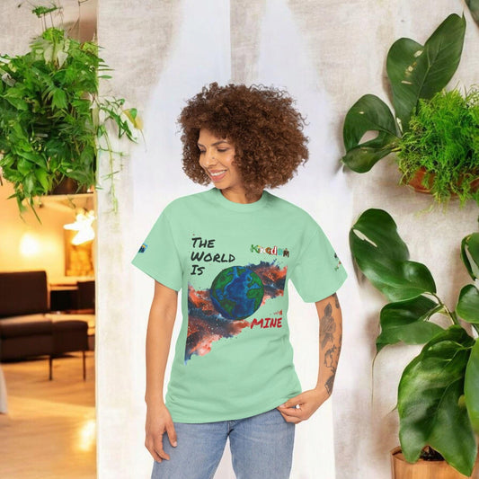Galaxy Graphic Unisex Tee - Handcrafted Space Shirt, Cosmic Universe Top