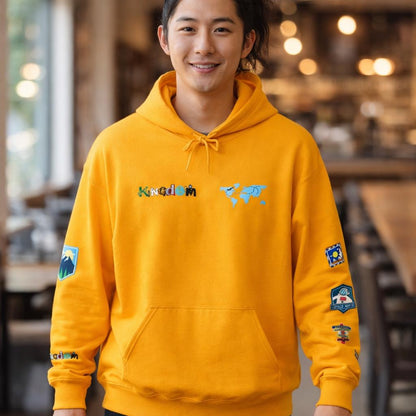 Vacation Mode Graphic Hoodie, Travel Enthusiast Unisex Hoodie,