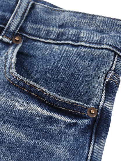 90s Themed Graphic Unisex Sun Fade Heavyweight Denim Jeans