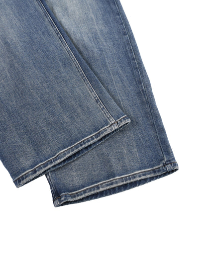 90s Themed Graphic Unisex Sun Fade Heavyweight Denim Jeans