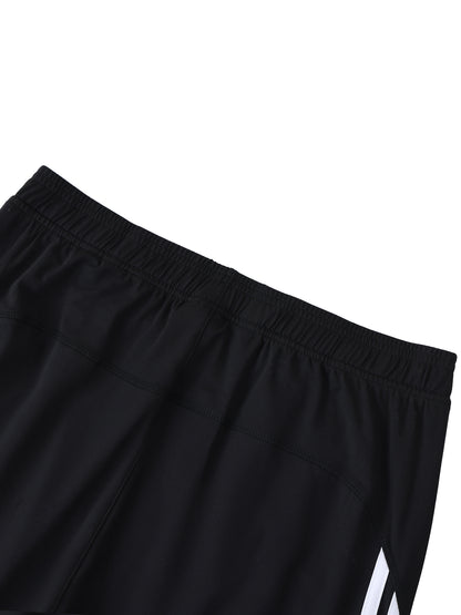 Jamaican Flag Themed Unisex Side Stripe Running Pants