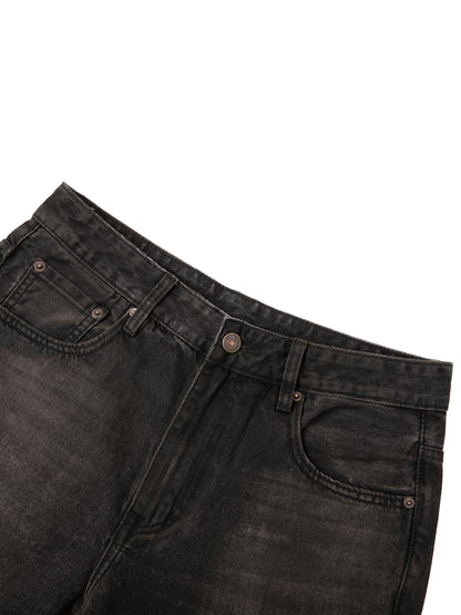 jeans,kente cloth 