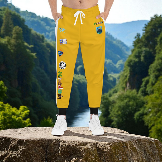 Unisex Travel-Inspired Athletic Joggers | Casual Fitness Pants, Workout Gear