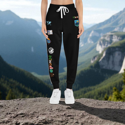 Unisex Travel-Inspired Athletic Joggers | Casual Fitness Pants, Workout Gear