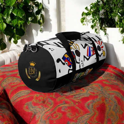 Ethnic Music Art Handmade Duffel - Bohemian Style Travel Bag