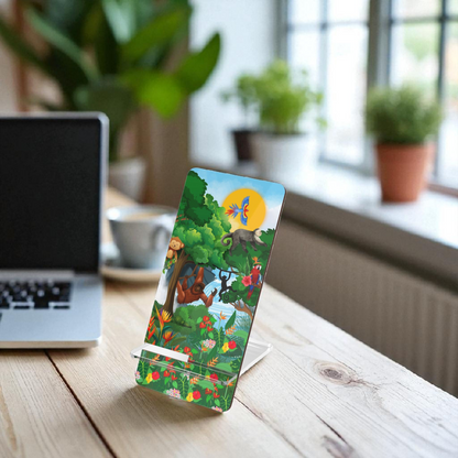 Colorful Jungle Smartphone Display Stand