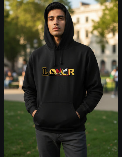 Medieval Themed Oversize Fleeced Hoodie, Knights and Dragon Fans