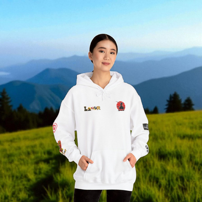 Dragon Ninja Themed Graphic Unisex  Hoodie