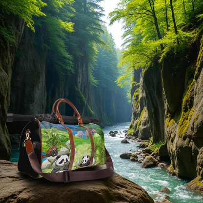 Adorable Panda Waterproof Travel Bag - Perfect for Adventurers & Animal Lovers