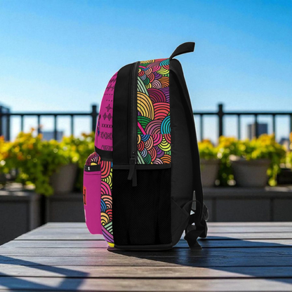 Copy of Tribal Dance Backpack, Ethnic Music Festival Bag, Boho Rucksack, Aztec Design