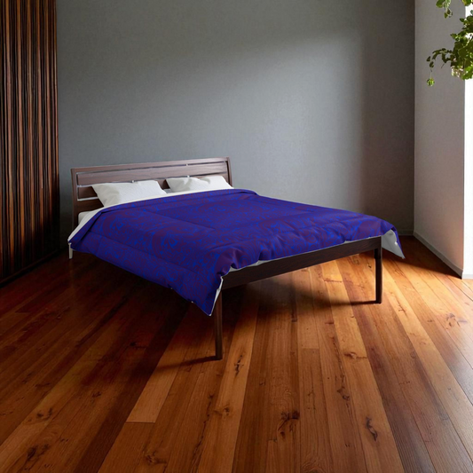 Floral Comforter, Botanical Bedding, Cozy Duvet Cover, Flower Print