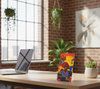 Artistic Smartphone Display Stand - Vibrant Music Theme Printify