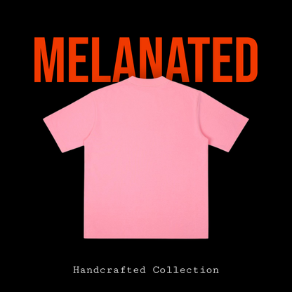 Crowned Black Woman Art Graphic Vintage Wash Drop Shoulder T-shirt