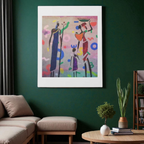 African Family Doodle Wall Art - Hand Drawn Tribal Decor, Ethnic Artwork for Art Lovers Teespring