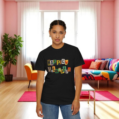 Handmade Unisex T-shirt with Original Jamaican Flag Design
