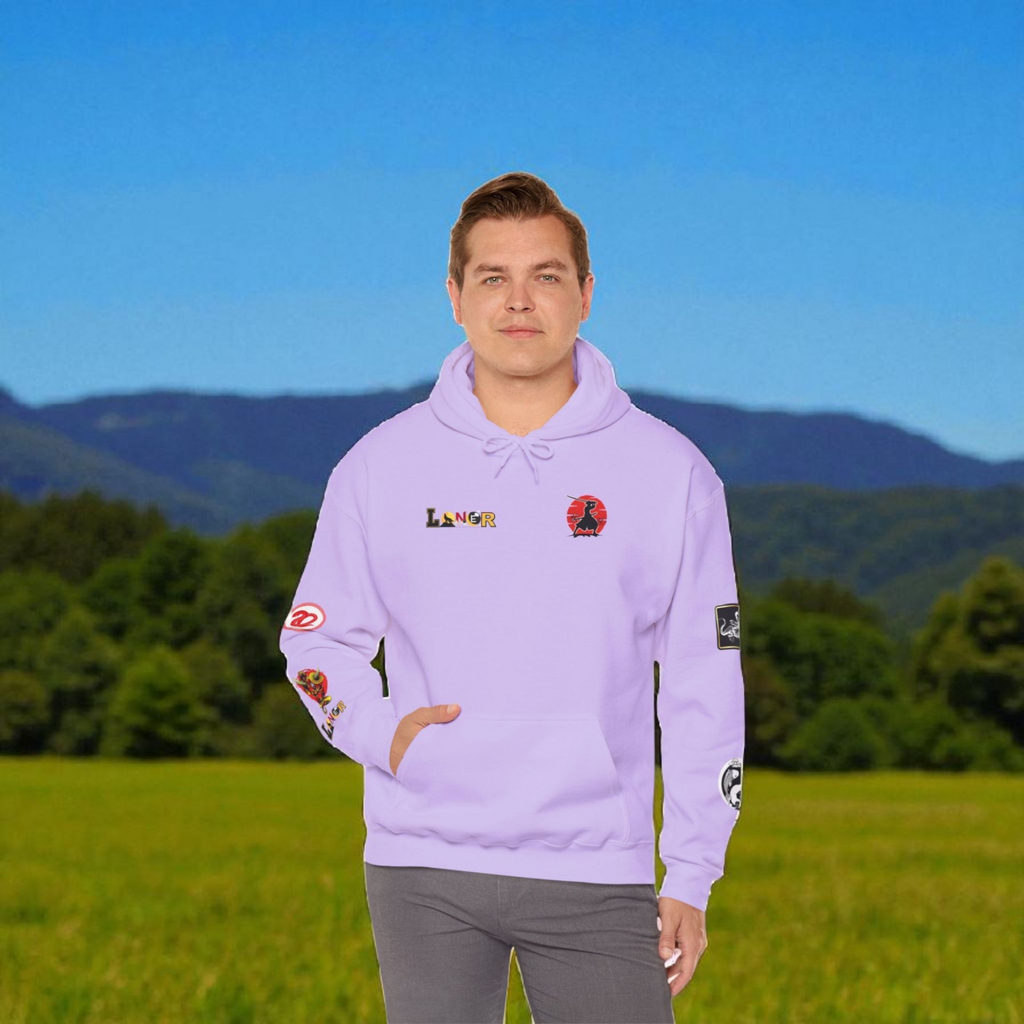 Dragon Ninja Themed Graphic Unisex  Hoodie Printify