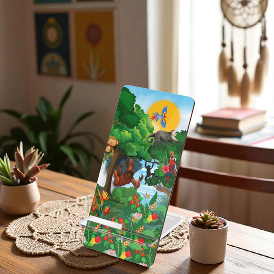 Colorful Jungle Smartphone Display Stand
