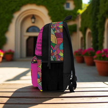 Copy of Tribal Dance Backpack, Ethnic Music Festival Bag, Boho Rucksack, Aztec Design