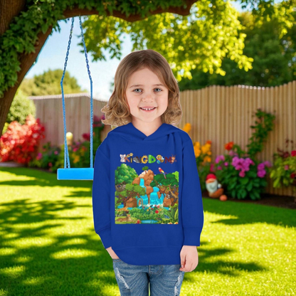 Jungle Life Toddler Hoodie, Kids Safari Pullover, Wildlife Theme , Graphic Nature Boy/Girl Jacket
