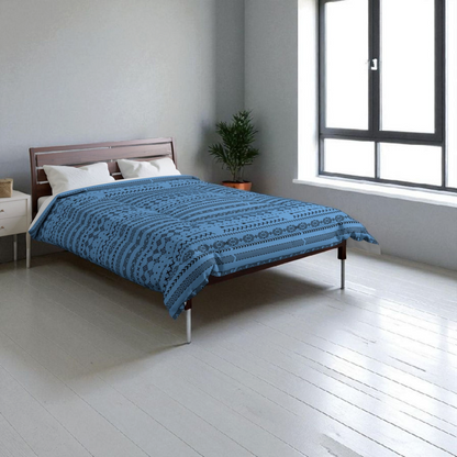 Boho Geometric Comforter, Cozy Blanket for Home Decor, Boho Style Bedding