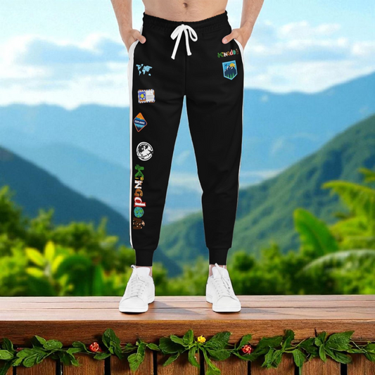 Unisex Travel-Inspired Athletic Joggers | Casual Fitness Pants, Workout Gear