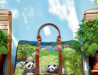 Adorable Panda Waterproof Travel Bag - Perfect for Adventurers & Animal Lovers