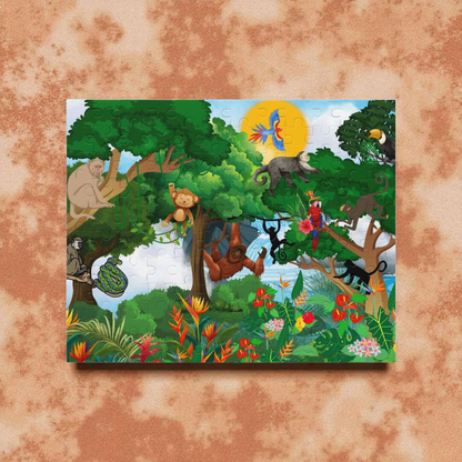 Nature-Themed Puzzle (120/252/500-Piece) – Fun for All Ages!