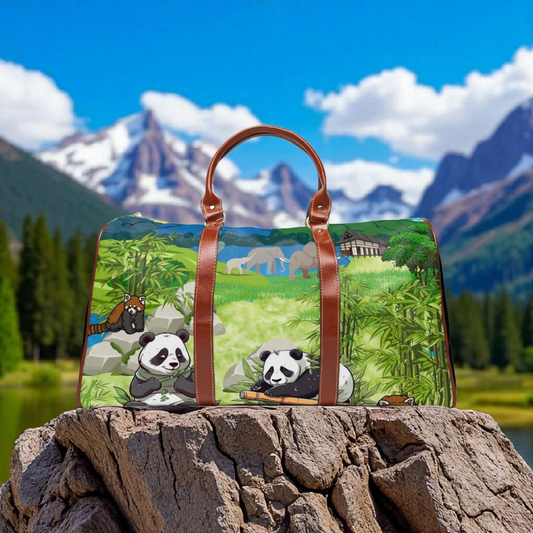Adorable Panda Waterproof Travel Bag - Perfect for Adventurers & Animal Lovers