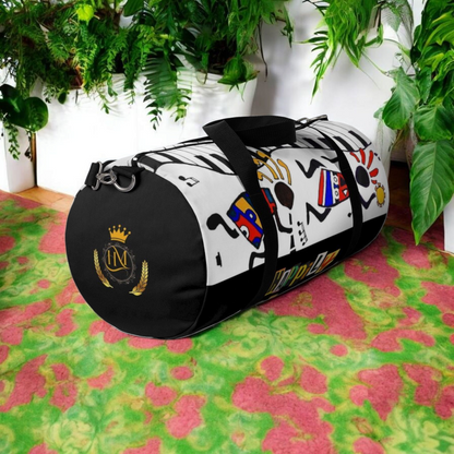Ethnic Music Art Handmade Duffel - Bohemian Style Travel Bag