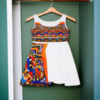 Custom Tribal Textile Skater Dress for Women - Handcrafted, Flattering Fit - Stylish Outfit for Social Events Printify
