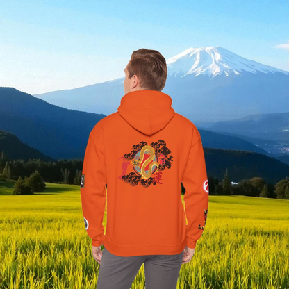 Dragon Ninja Themed Graphic Unisex  Hoodie