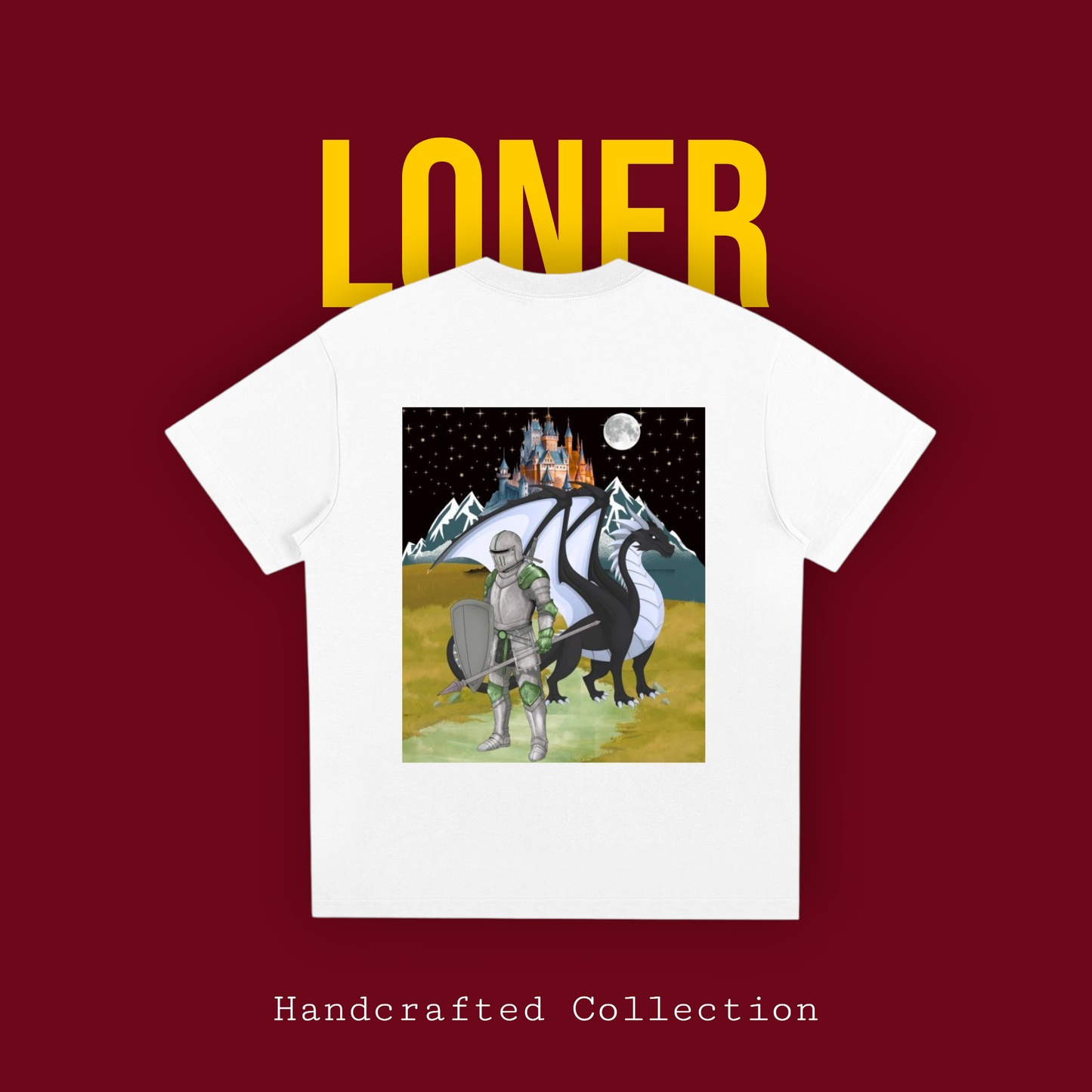 Medieval Themed Tee, Knights and Dragon Fans, Unisex Graphic T-shirt