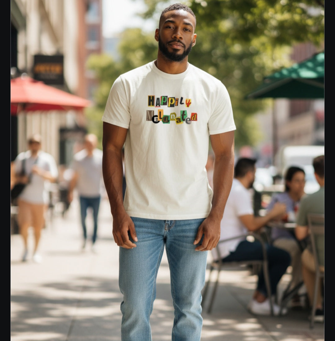 Crowned Black Woman Art Graphic Vintage Wash Drop Shoulder T-shirt