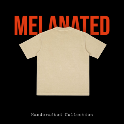 Afro Music Cartoon Graphic Unisex T-shirt, Vintage Wash Drop Shoulder T-shirt