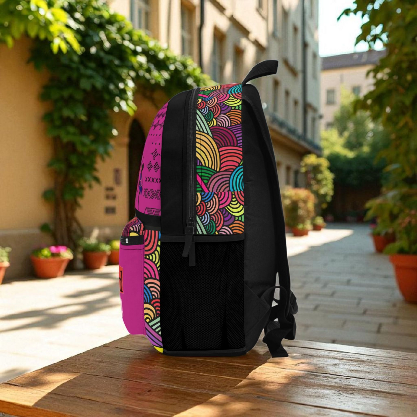 Copy of Tribal Dance Backpack, Ethnic Music Festival Bag, Boho Rucksack, Aztec Design