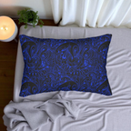 Floral Spun Polyester Pillow, Home Decor Cushion, Botanical Lumbar Throw Printify