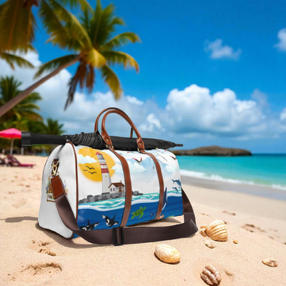Waterproof Travel Bag - Coastal Adventure Design for Beach Lovers & Explorers
