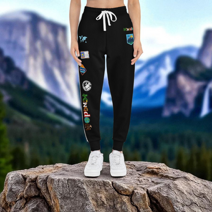 Unisex Travel-Inspired Athletic Joggers | Casual Fitness Pants, Workout Gear