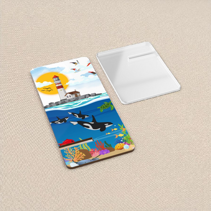 Colorful Ocean-Themed Smartphone Display Stand