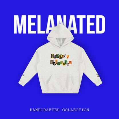 Jazz Singer Art Hoodie, Snow Wash Fleece Oversize Unisex Hoodie