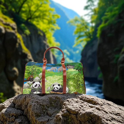 Adorable Panda Waterproof Travel Bag - Perfect for Adventurers & Animal Lovers
