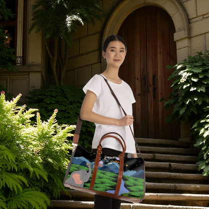 Elephant Adventure Waterproof Travel Bag - Nature-Inspired Design for Eco-Friendly Travelers