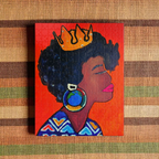 Queen's Crown Puzzle - Multiple Sizes (pieces) - Empowering Art for All Ages Printify