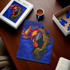 Kids' 30-Piece Africa Puzzle - Colorful Educational Fun Printify