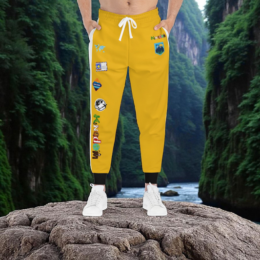 Unisex Travel-Inspired Athletic Joggers | Casual Fitness Pants, Workout Gear
