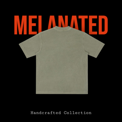 Afro Music Cartoon Graphic Unisex T-shirt, Vintage Wash Drop Shoulder T-shirt