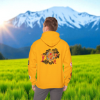 Dragon Ninja Themed Graphic Unisex  Hoodie Printify