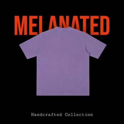 Afro Music Cartoon Graphic Unisex T-shirt, Vintage Wash Drop Shoulder T-shirt