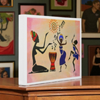 Original Hand Drawn Tribal Music Wall Art, Unique Ethnic Illustration Teespring